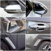 För Hyundai Tucson NX4    Exteriörtillbehör Kromad Dörrhandtagsskål Sidobackspegelskydd Hjulbågslist