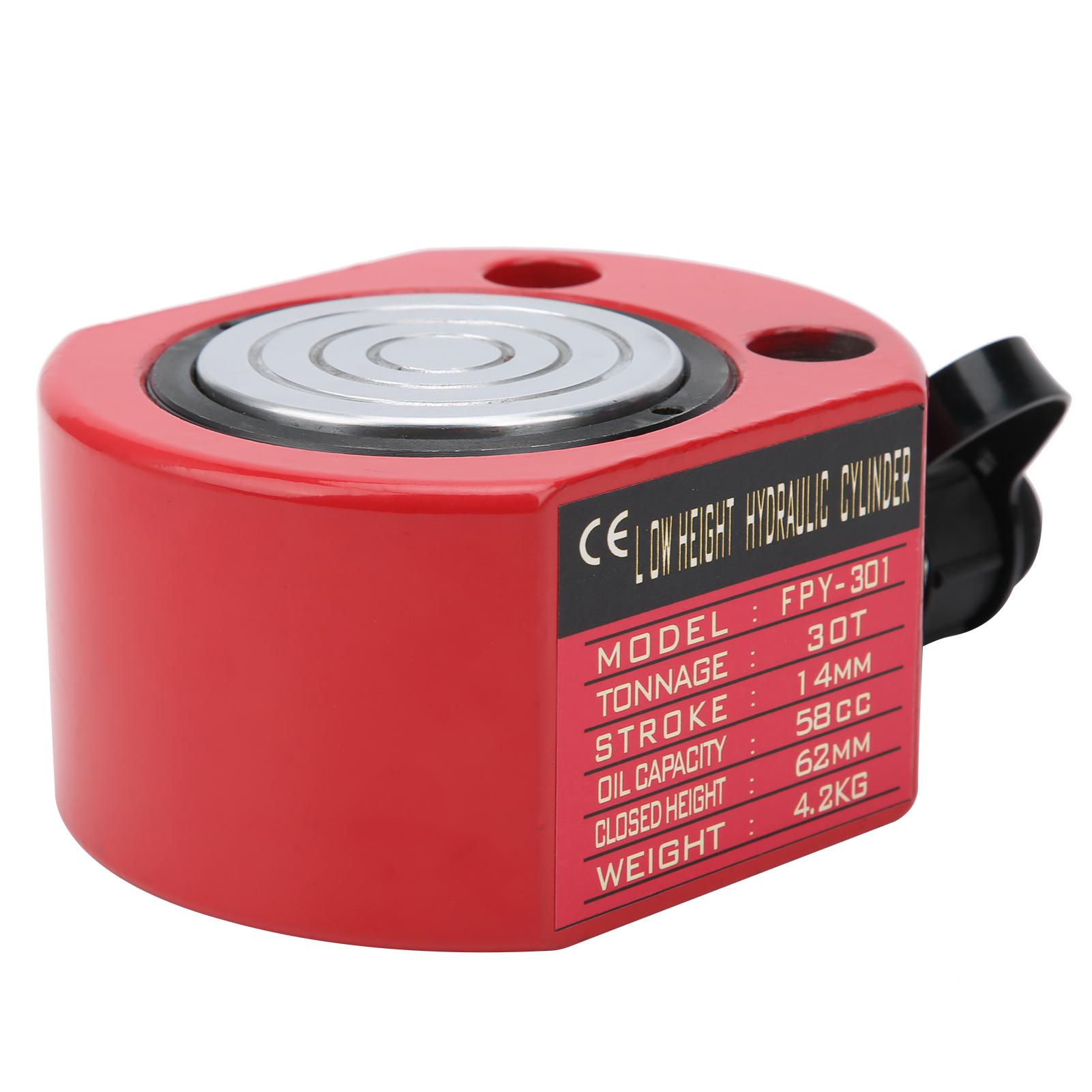 

Ultra Thin Hydraulic Cylinder 30T 45# Steel Separate Hollow Hole Industrial Tool FPY301