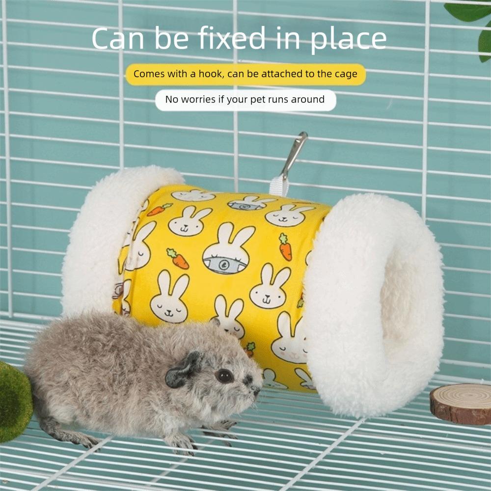 Super Soft Hanging Tunnel Nest Thickened Pet Play Tunnel Pet Cage Nest  for Pet Cage