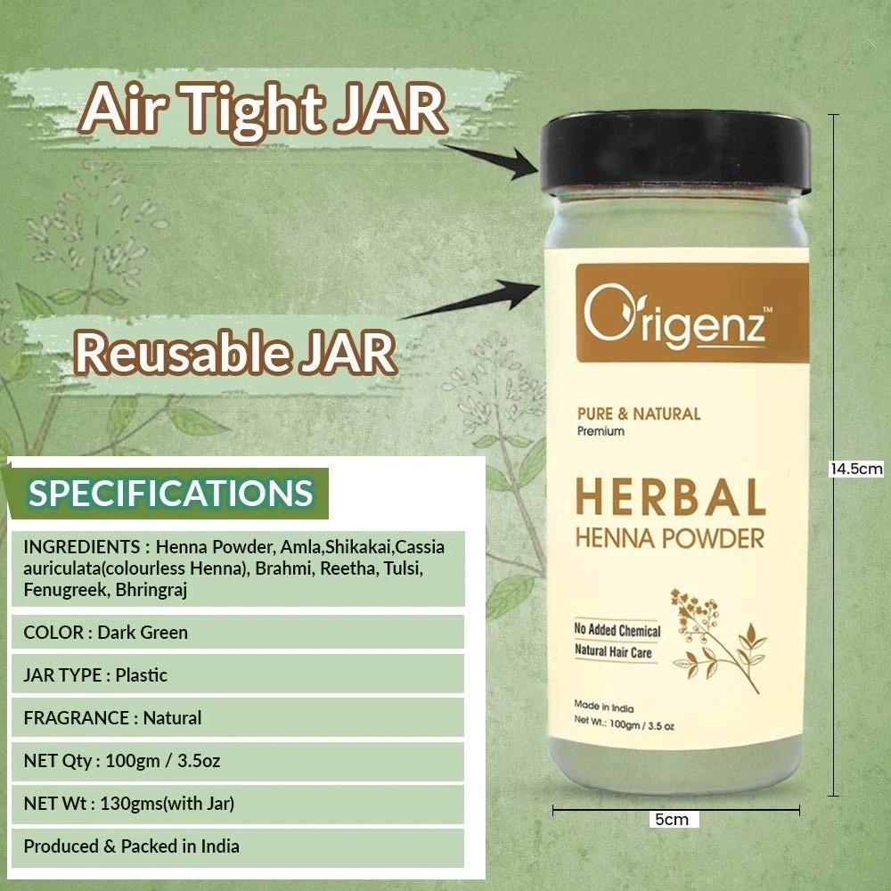 Origenz Henna Powder 100gm