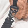 Women Canvas Single Shoulder Messenger Bag Small Square Bag Corduroy Bag