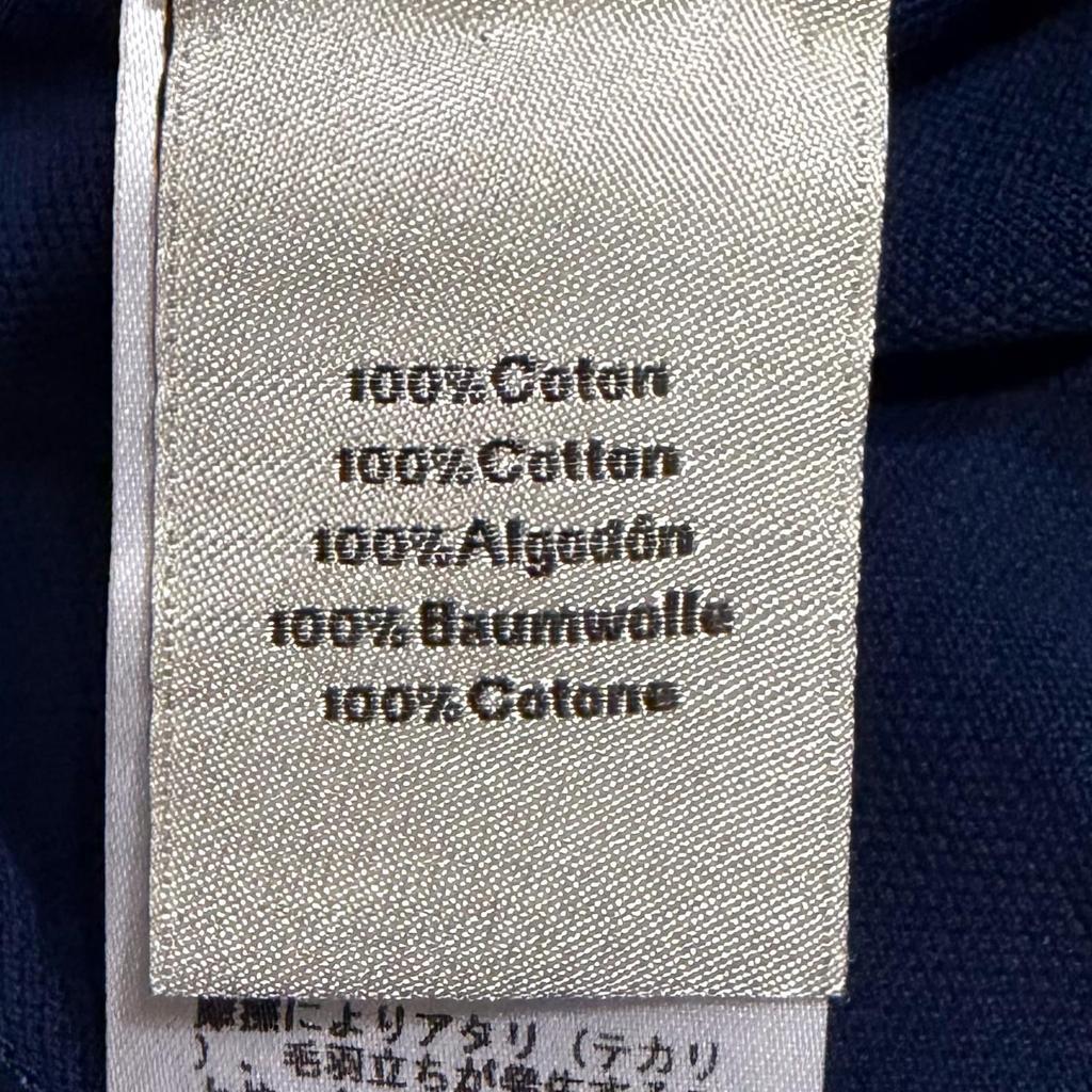 Hermes Polo Shirt Navy Men's Size L