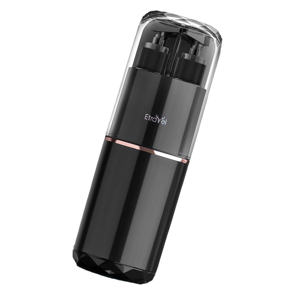 5PCS Set Travel Toothbrush Storage Box Multifunctional Portable Toothpaste Travel Case Black