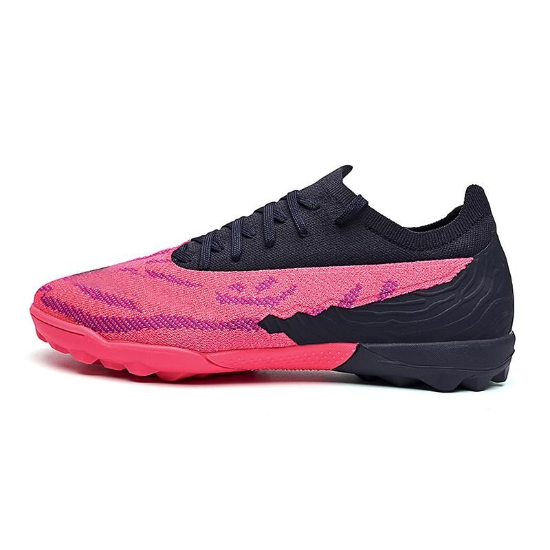 

Футбольные бутсы Jinjiang Factory Custom Low Top, водонепроницаемые, полностью вязаные, для тренировок по футболу, спортивные, для мужчин 45 розовый