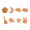Wooden Wall Hook Lightweight Adhesive Hook with Natural Wood Grain Design Hook for Items Kids Schoolbags Hats Scarves