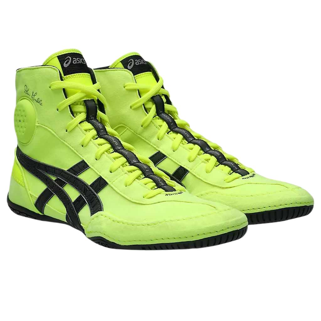 Asics Dan Gable Evo 3 Pantofi de Wrestling Vârf Rotund cu Șireturi Mid-Top Pantofi de Antrenament Pantofi Bărbați 1081A052-750
