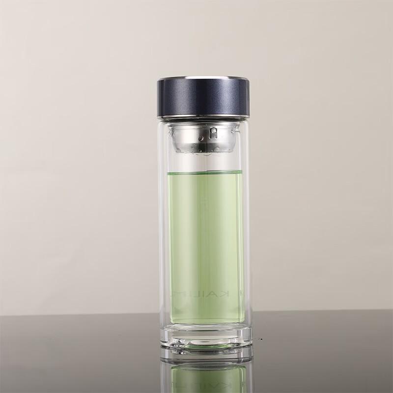 KAILIN Double-Layer Glass Tea Infuser Cup