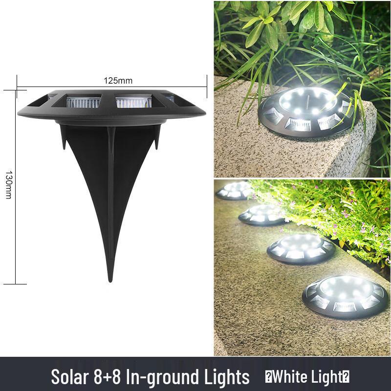 Solar Powered Garden Ground Lights