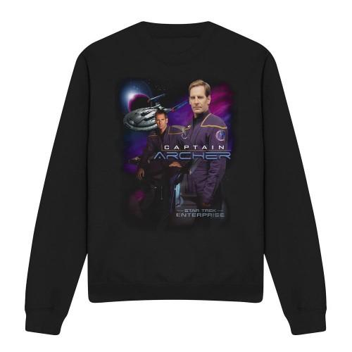STAR TREK Unisex Adult Captain Archer Sweatshirt