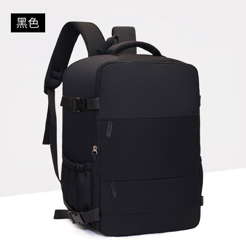 Schoolbag Business Commuter Large Capacity Backpack Lightweight Waterproof Business Trip Computer Backpack Multi-Pocket Versatile Leisure Bag