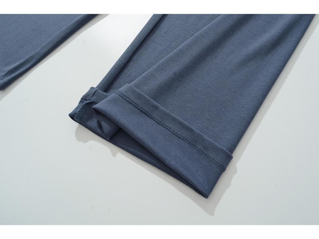 American Style Low Waist Wide Leg Drawstring Pants - Casual, Loose, Floor-Length Sportswear