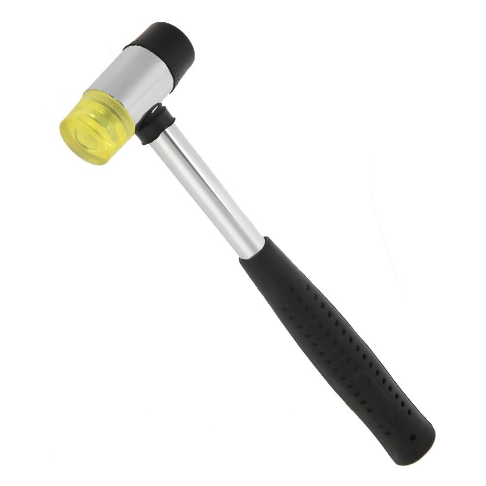 Rubber Material Rubber Hammer 25mm Size Double Faced Hammer Small Mallet  Woodworking Projects
