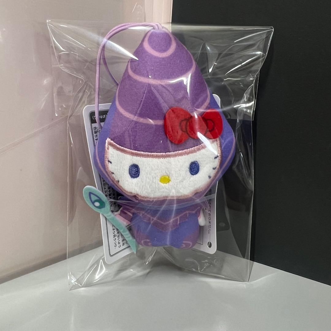 Yu-Gi-Oh x Sanrio Mascot Black Magician x Hello Kitty
