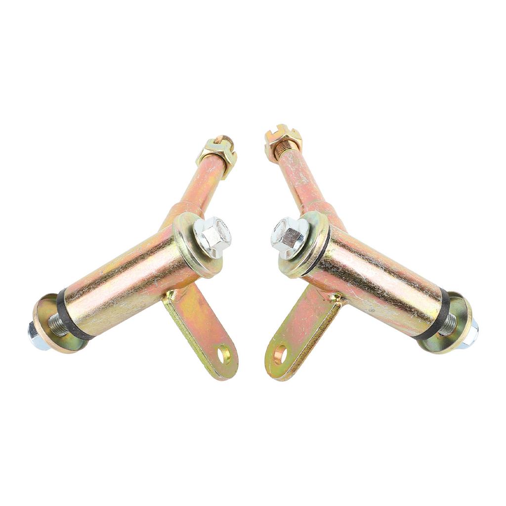 1 Pair Front Steering Strut Knuckle Spindle Metal Spindles Accessory Fit for 100CC To 250CC ATV Go Kart Quad Bike