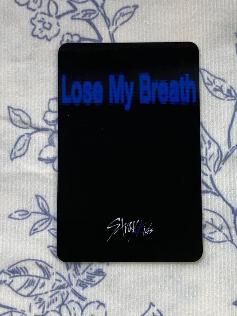 [USED] Stray Kids Lose My Breath Felix Trading Card Stray Kids