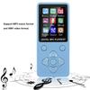 T1 Music MP3 MP4 Player Bluetooth Support 32G Memory Card Crossshaped Buttons Blue
