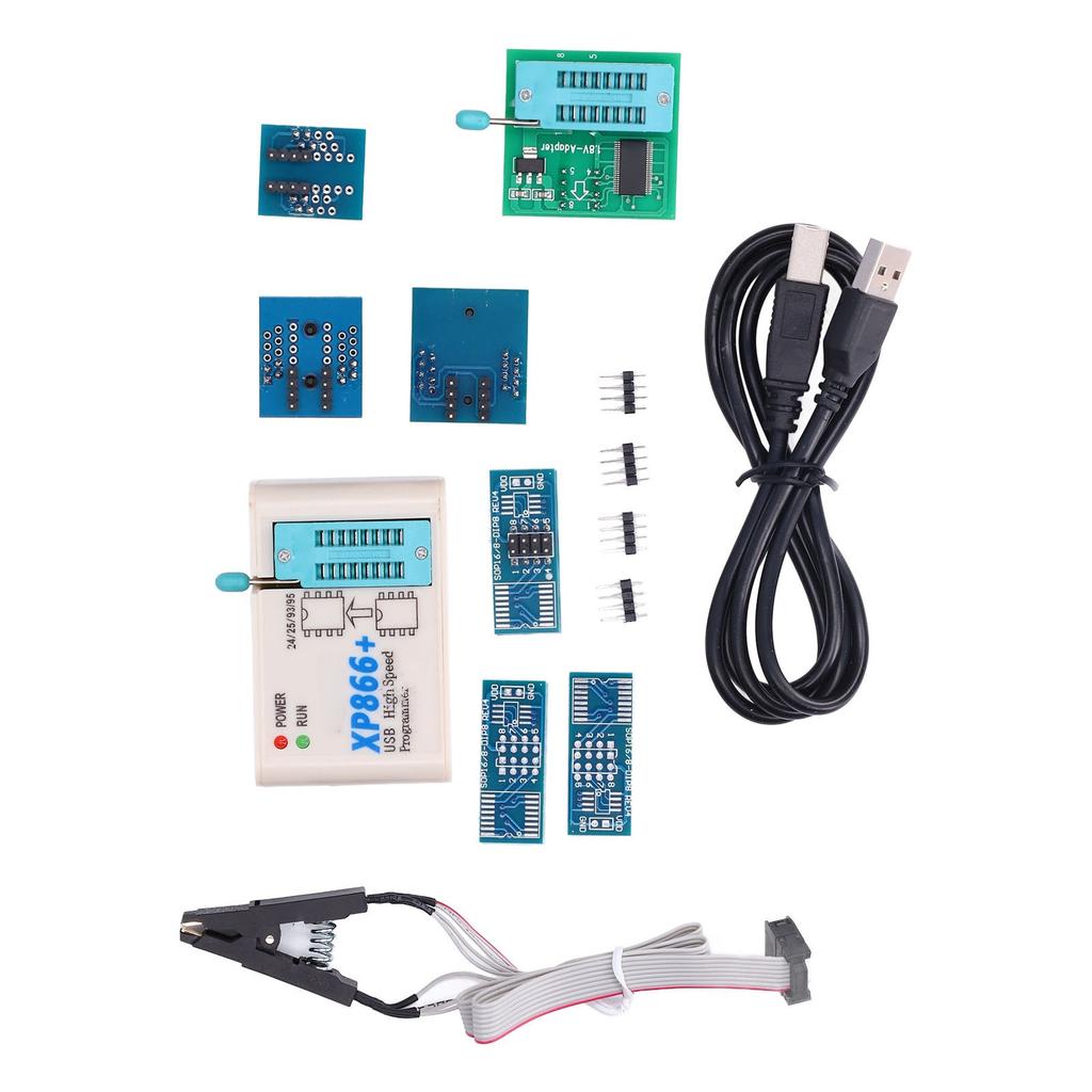 XP866 Vysokorýchlostný SPI FLASH Programátor BIOS Čip USB Programovacia Súprava pre 24 25 93 EEPROM