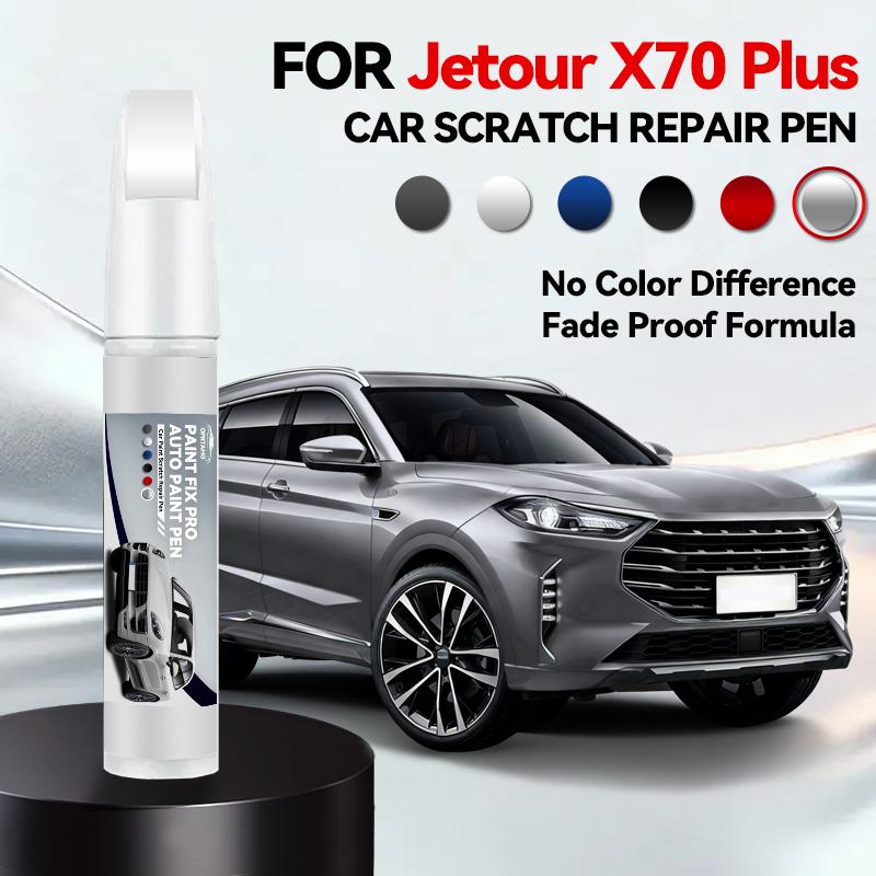 Für Chirey Chery Jetour X70 X70 Plus 2018-2025 T1X Lackreparaturstift Touch-Up Kratzerentferner DIY Autozubehör Schwarz Weiß