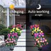 Waterproof Solar Azalea Garden Decor with Always-on & Flashing Modes