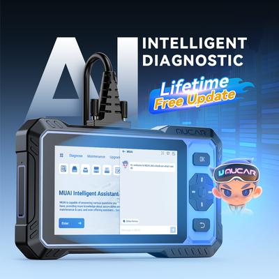 MUCAR 682 KI-gestütztes OBD2-Diagnosewerkzeug Lebenslang Kostenlose Updates OE-Level Vollsystemdiagnose 20 Resets Bidirektionales CAN FD