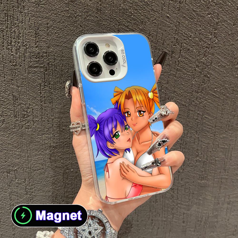 Everlasting Summer Alisa White Translucent MagSafe Mobile Phone Case for iPhone 17 16 15 14 13 12 11 X XR XS Air Pro Max Plus