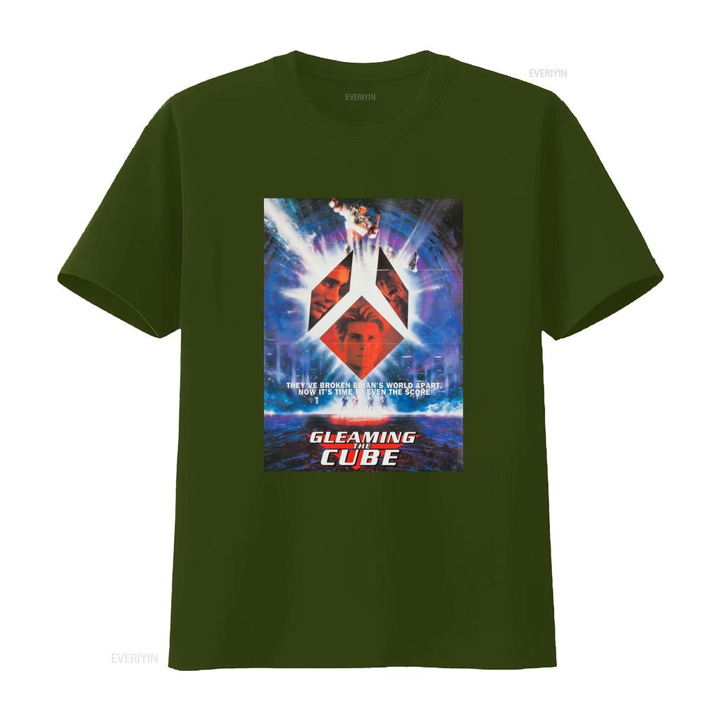 Gleaming The Cube Movie Retro 80s V9 T Shirt Sci Fi Adventure Design vintage Washed homme fashion designer clothes streetwear