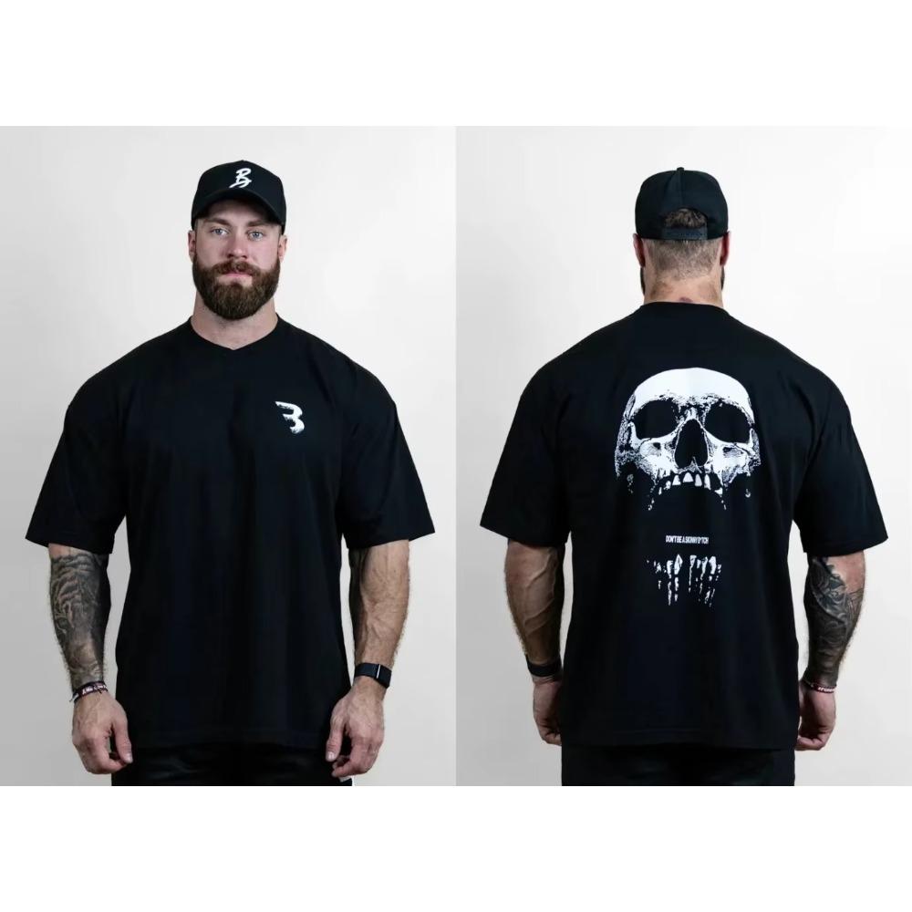 

Летняя новинка 2023 года Спортивная футболка 100% хлопок с принтом из 2 английских букв Высокое качество Круглый вырез Уличная одежда Топ Повседневная одежда S