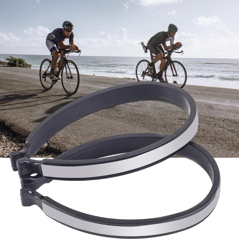 Reflective Trouser Pant Clip Cycling Ankle Safety Band Reflector Cycling Trouser Wrap Clip for Men Women Ankles