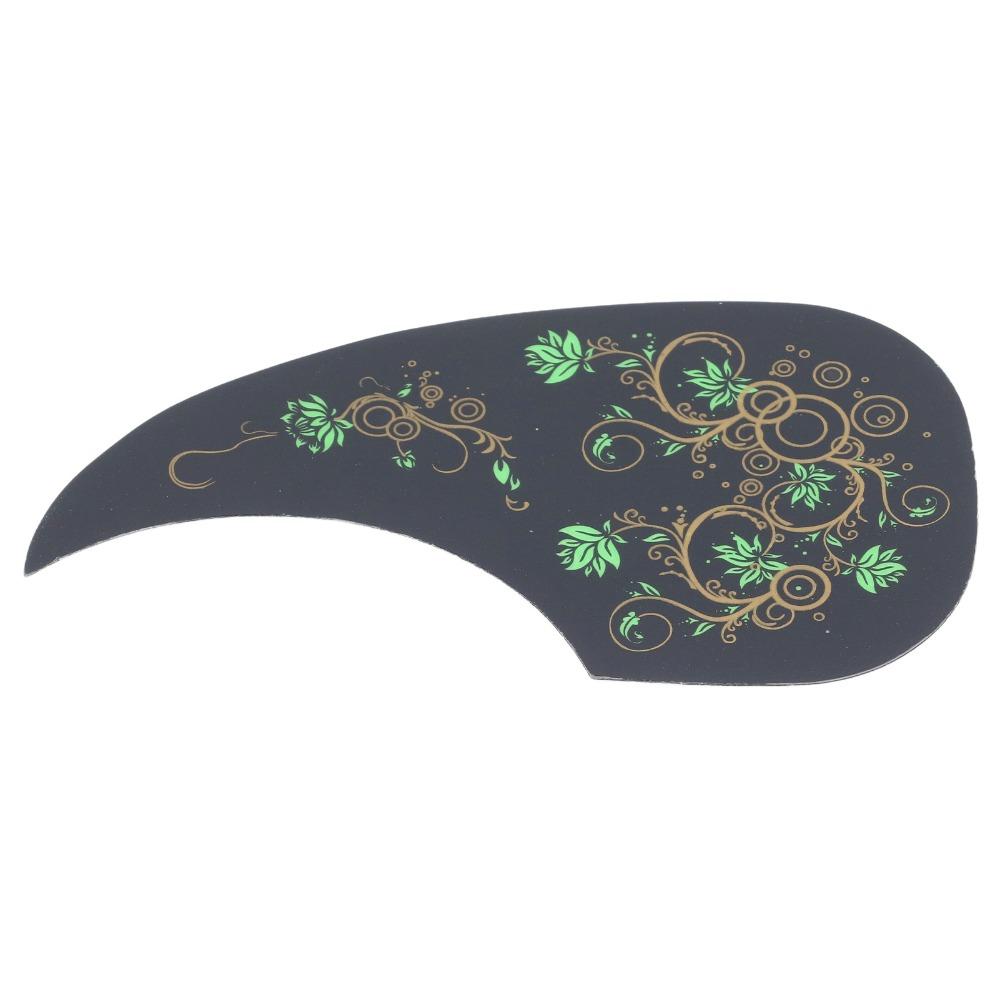 Black Guitar Scratch Plate Celluloid Acoustic Guitar Pick Guard For Acoustic Guitar