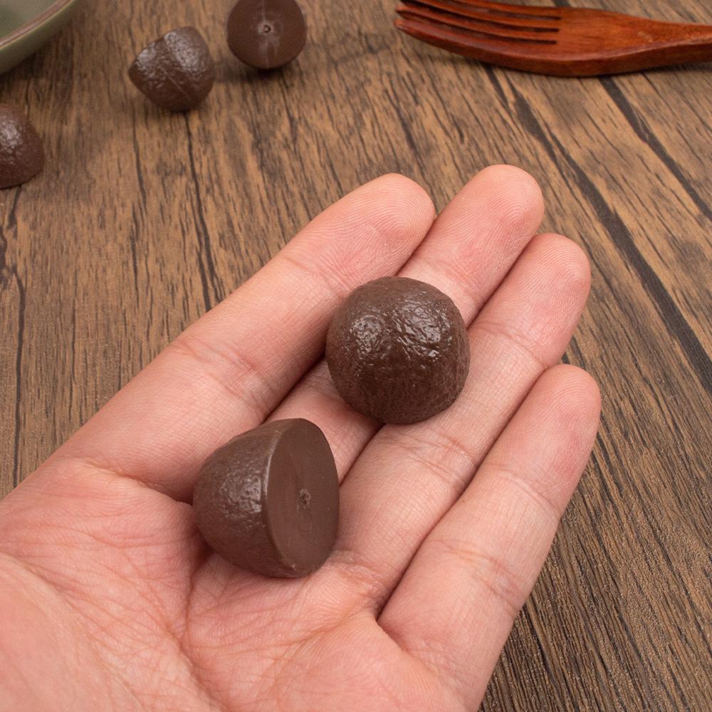 Chocolate Dessert House Miniature Toy DIY Phone Case Material for Kids