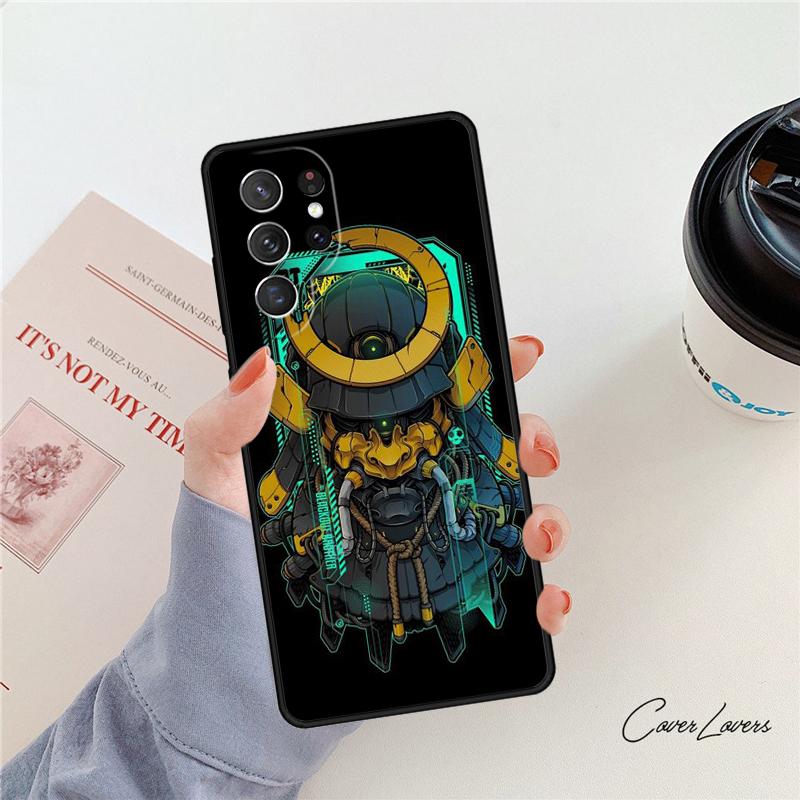 Japanese Hannya Mask Phone Case For Samsung Galaxy S24 S25 S23 S22 Ultra Note 10 20 Plus S20 S21 FE Cover