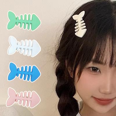 Matte Fischgräten-Haarspange für Mädchen Kleine Haarspangen Pony Seitenclips Für Frauen Süße Haarnadeln Kopfschmuck Kopfbedeckung Haaraccessoires