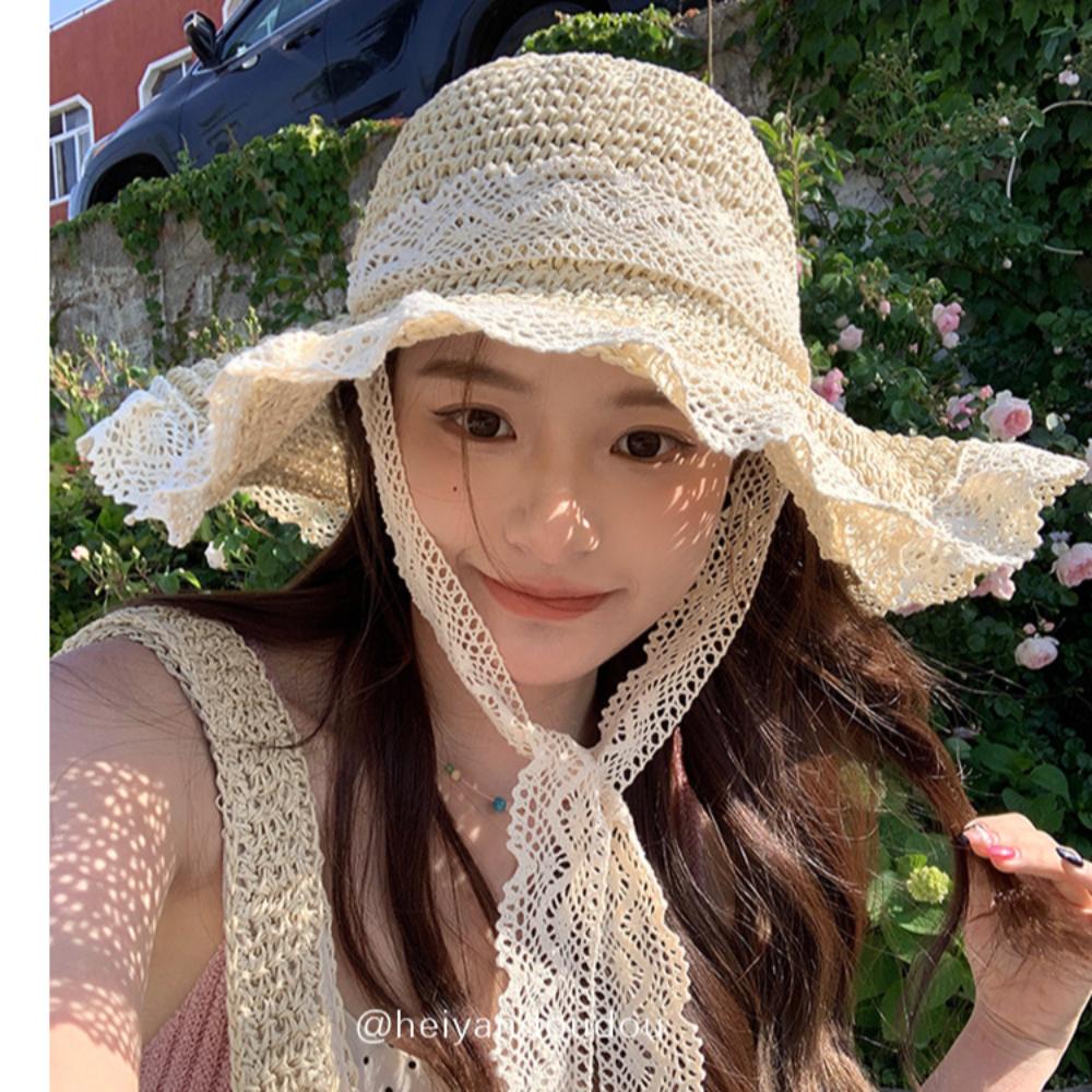 Korean Fashion Sun Hats Beach Fisherman Hat Fashion Visor