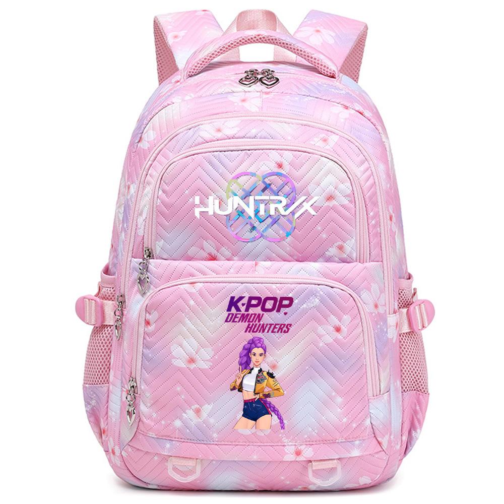 Anime K-Pop Printed Backpack Student Teenager Bookbag for Boy Girl Schoolbag Kid Gift Women Large Capacity Travel Bag Mochila Escolar Rucksack