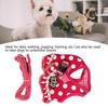 Soft Webbing Small Dog Vest Harness Pink Tone Pet Walking Harness  Pet Daily Outing