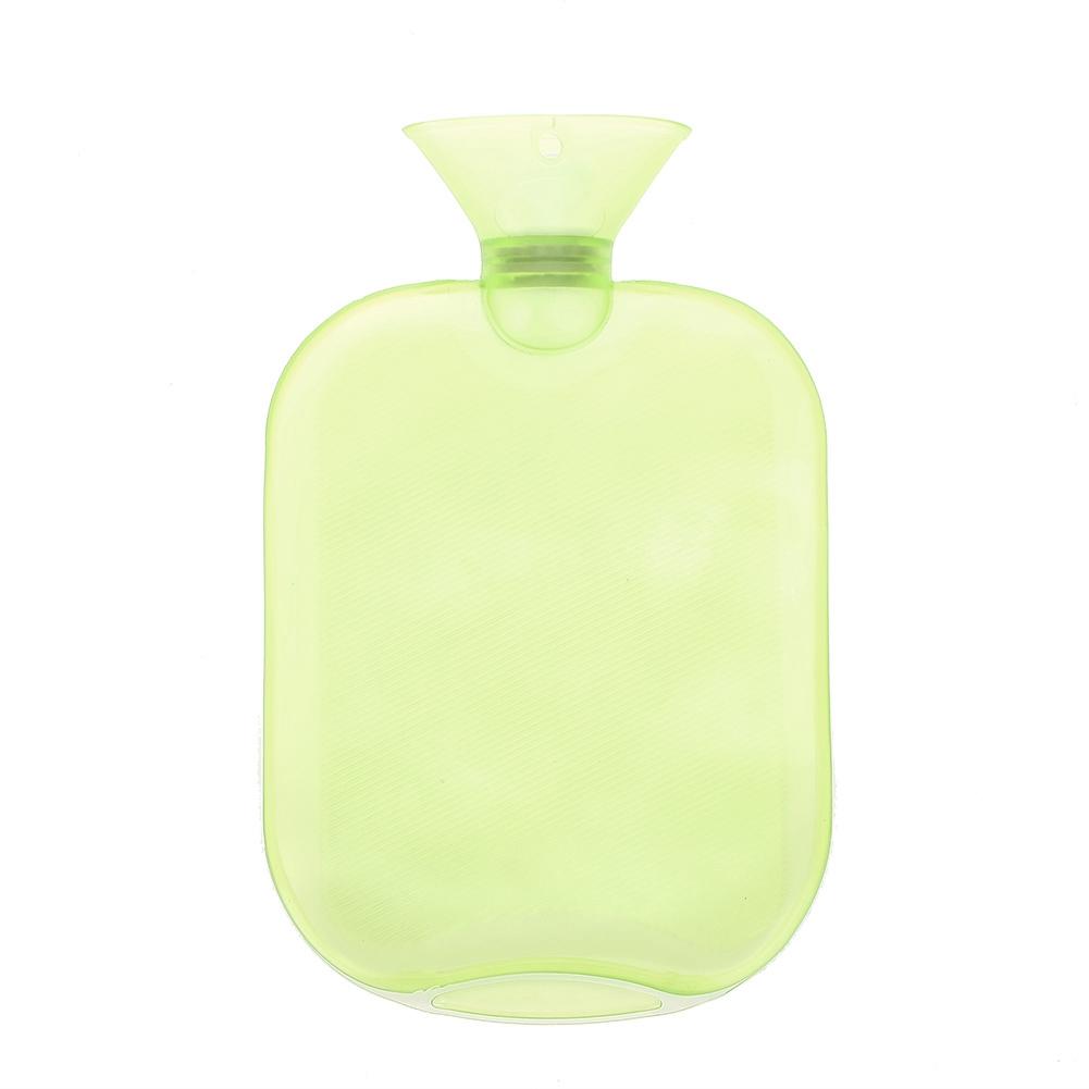 

2000ml 3 Color Hot Water Bottle Bag Heat / Cold Therapy Big Size Water Bag pink blue green