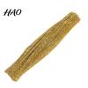 Children's Crafts Chenille Stems 100Pcs Glitter Flexible Bendable Plush Tinsel Kids Educational DIY Craft Supplies Toys Crafting Pipe Cleaners