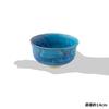 Marui Seito Shigaraki Ware Hechimon Matcha Tea Diameter Dew Grass Bowl, 14cm, Blue, MR-3-4121