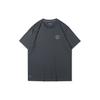 Li Ning T Shirts Men's Black Crew Neck Moderate Straight Fit ATSR209-4