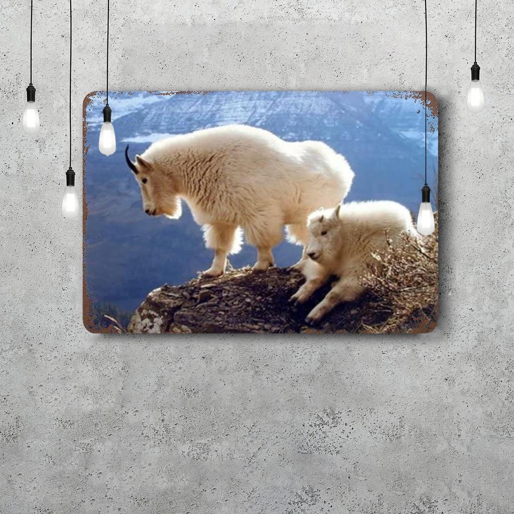 Nationalpark Glacier Lustiges Bar Metallschild Retro Plakette Vintage Schild Alkohol Trinker Kneipe Club Küchenwanddekoration