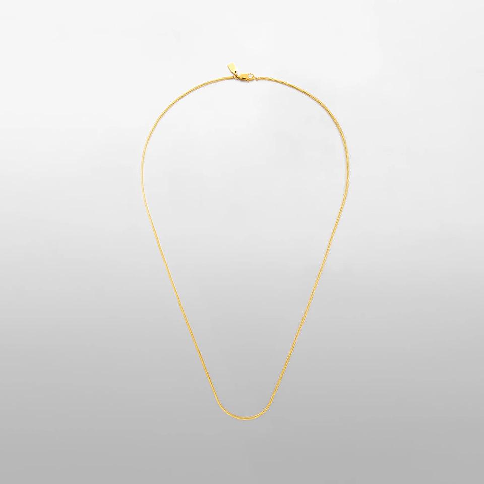 Saint Delan Snake Bone Square Chain Necklace - Men's Korean Style, Trendy and Simple with a Cold, High-Sense Personality