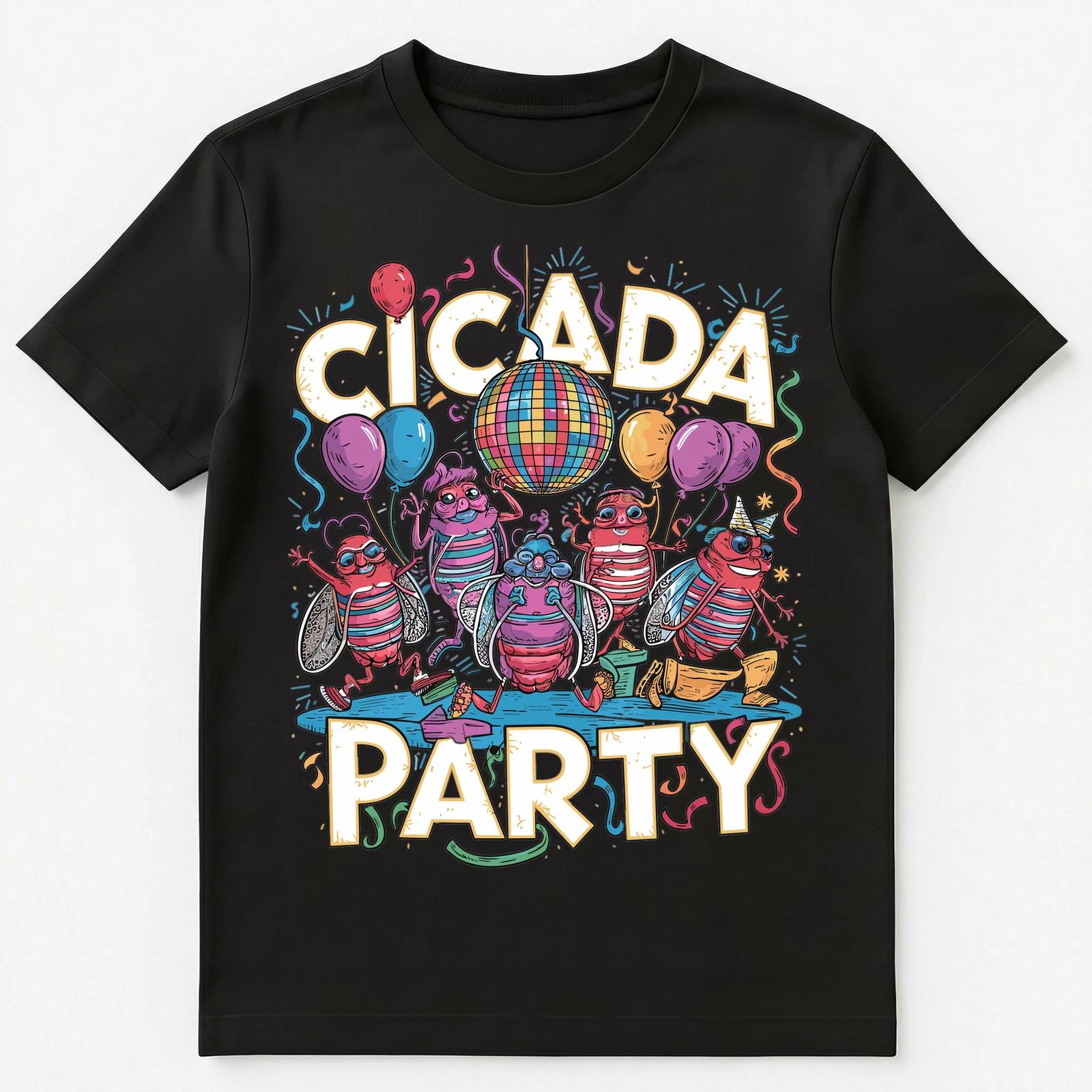 Funny Cicada Party Swarm Unisex T-Shirt M