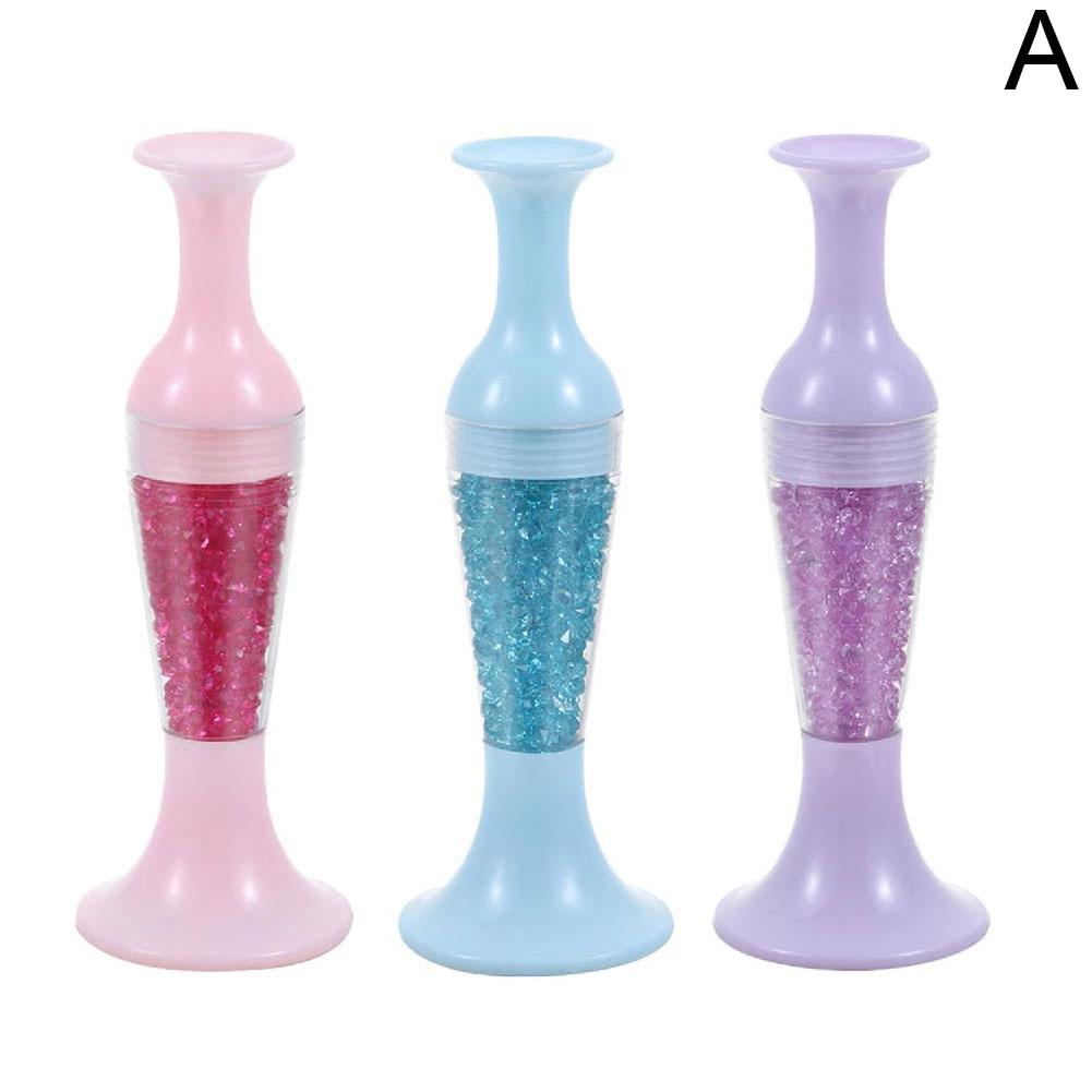 DIY Point Drill Tools Dotting Rhinestone Pen Vase Shape 5D Diamond Embroidery Point Drill Pen For Rhinestone Picture белый
