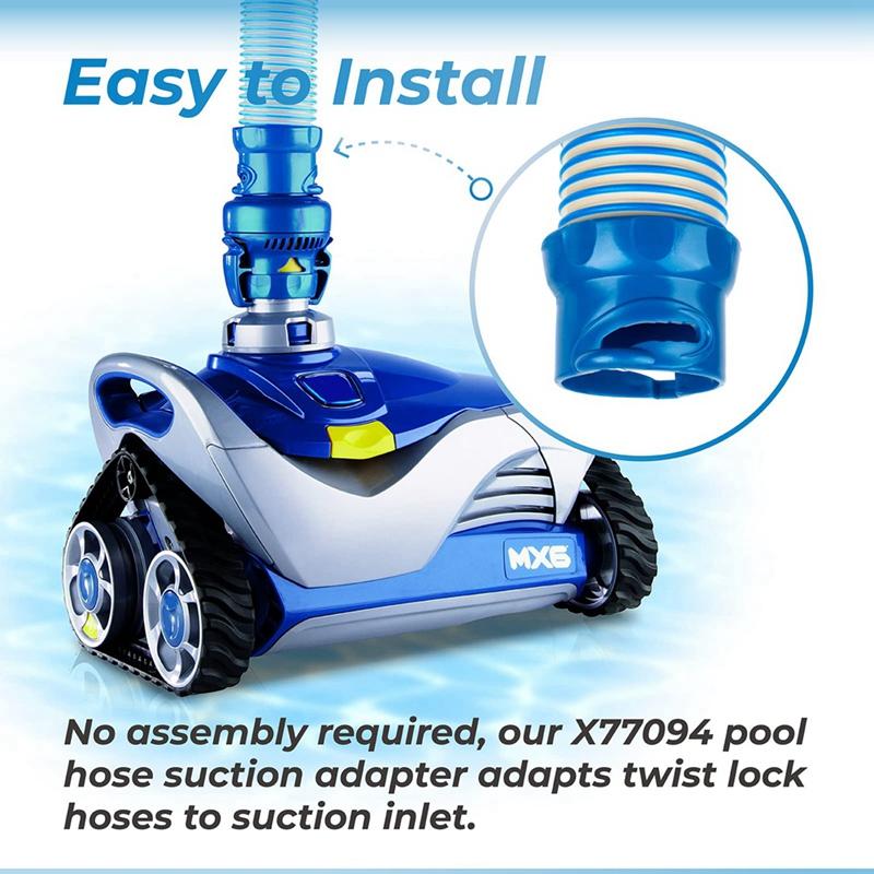 Accessories Pool Vacuum Hose Adapter For Zodiac MX6 MX8 Pool Cleaner Swimming Pool Suction Adapter Hose Adaptor