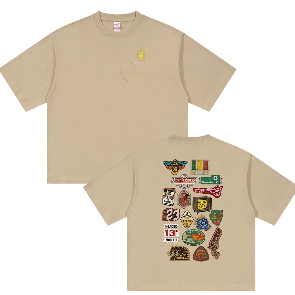 Noah Kahan The Great Divide Tour 2026 T Shirts Unisexs Women Harajuku Vintage Oversized Tshirt Casual 100 Cotton Tees Streetwear