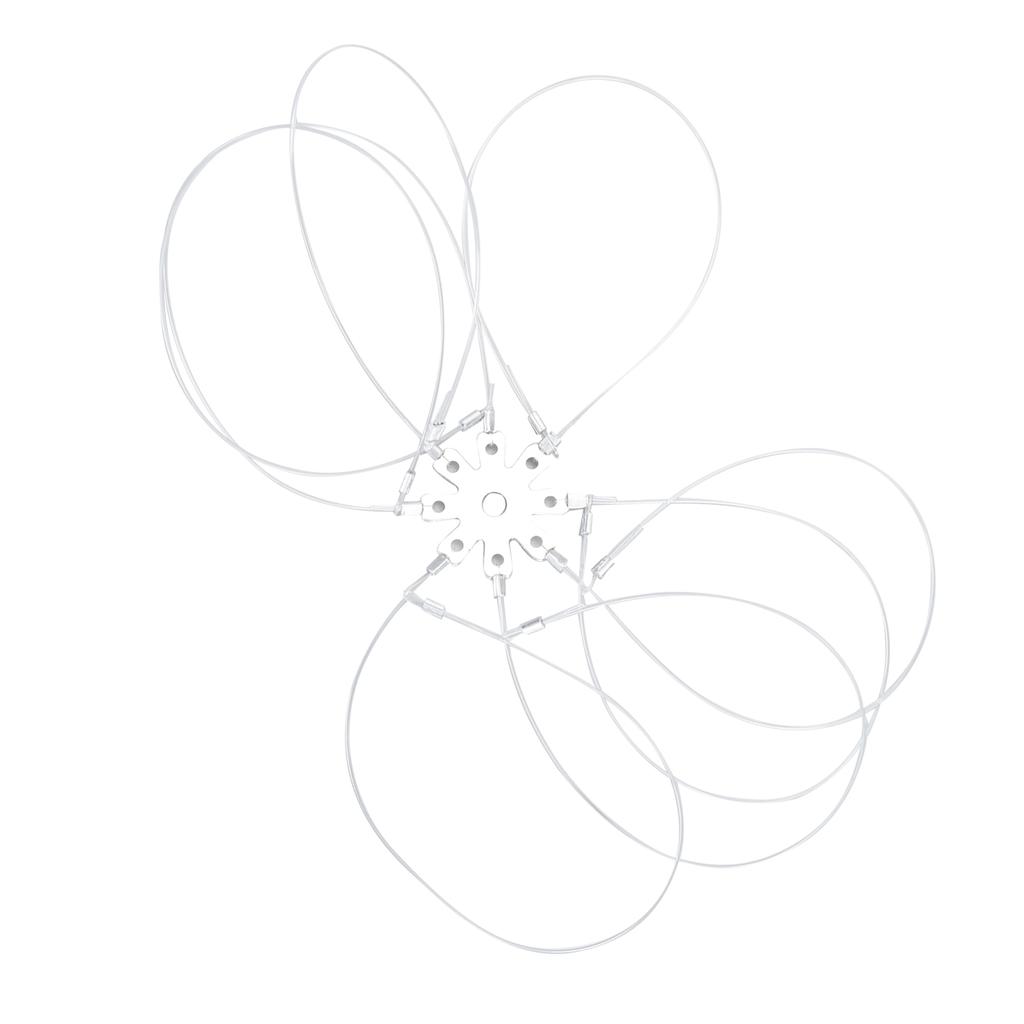 Crab Snares Reusable Rust Proof Portable Aluminum Sheet Type Crab Trap for Dungeness Blue Red Rock Crab