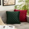 Velvet Diamond Wool Ball Pillow Office Pillow European Sofa Cushion Waist Pillow