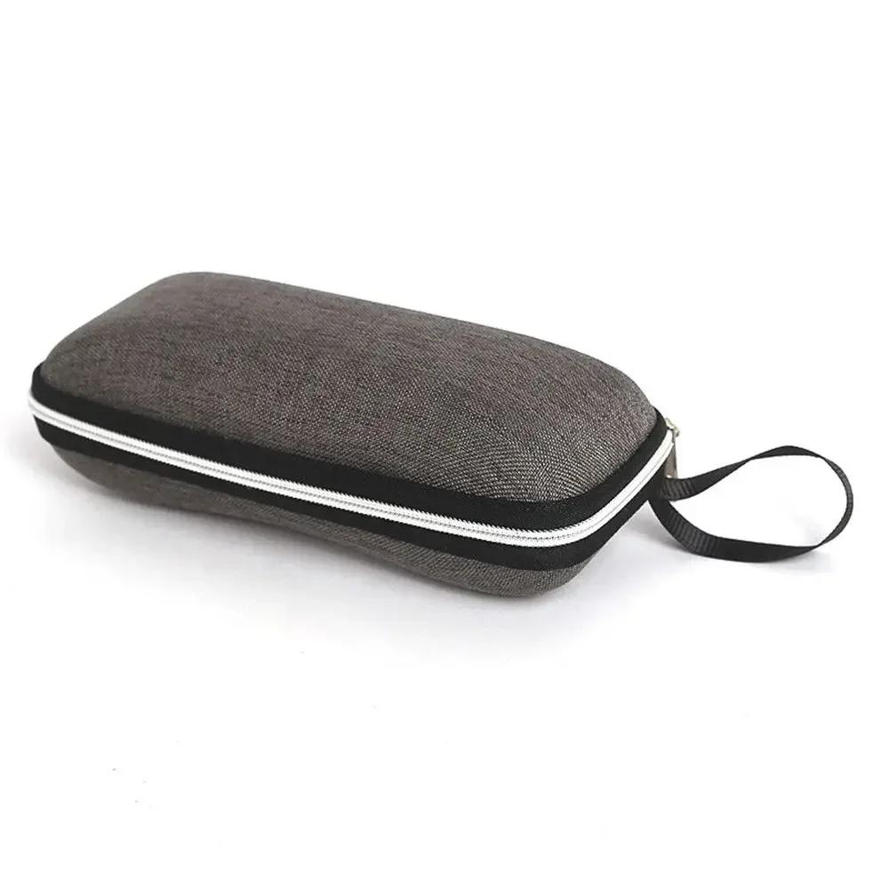 

Fashion Portable Zipper Eyeglasses Case Glasses Box Glasses Holder Eyeglasses Accessories сірий