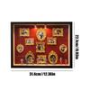Mini Museum Silhouette Box DIY Desktop Decor Memory Frame with Lights for Collectors Home Office Dorm Living Room Bedroom