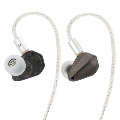 KEFINE Loric IEM Wired Earphones with PU Titanium Dual Lightweight Zinc Alloy and Includes Dedicated Case with + Diaphragm, Drivers, Frame,